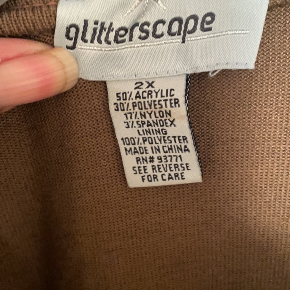 Glitter front sweater - Picture 4 of 5